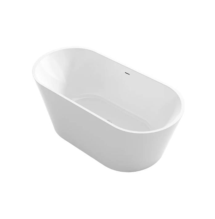 EVOK Freestanding tub - White-transparent