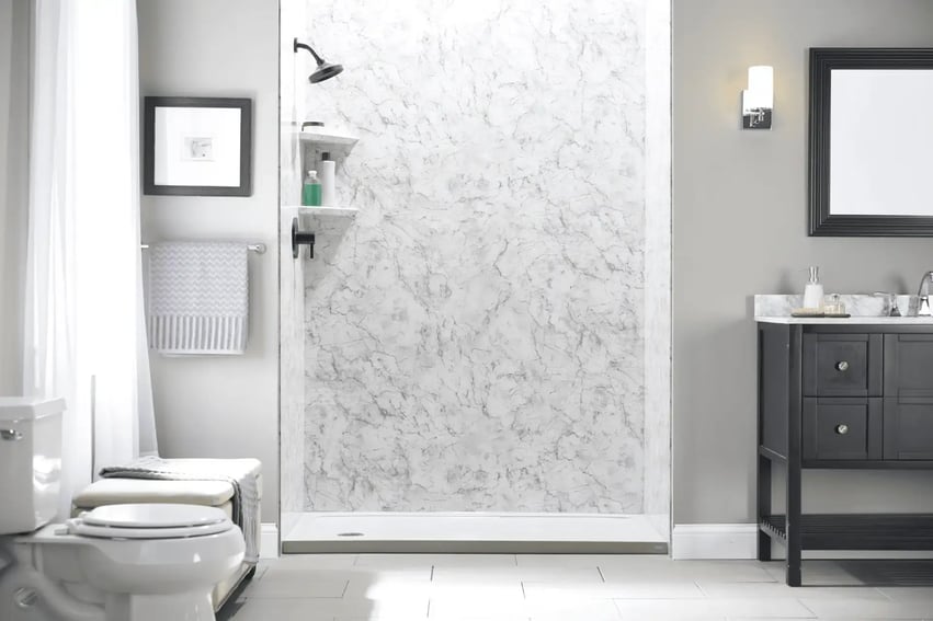 Jacuzzi walk in shower - Midnight Storm (1)