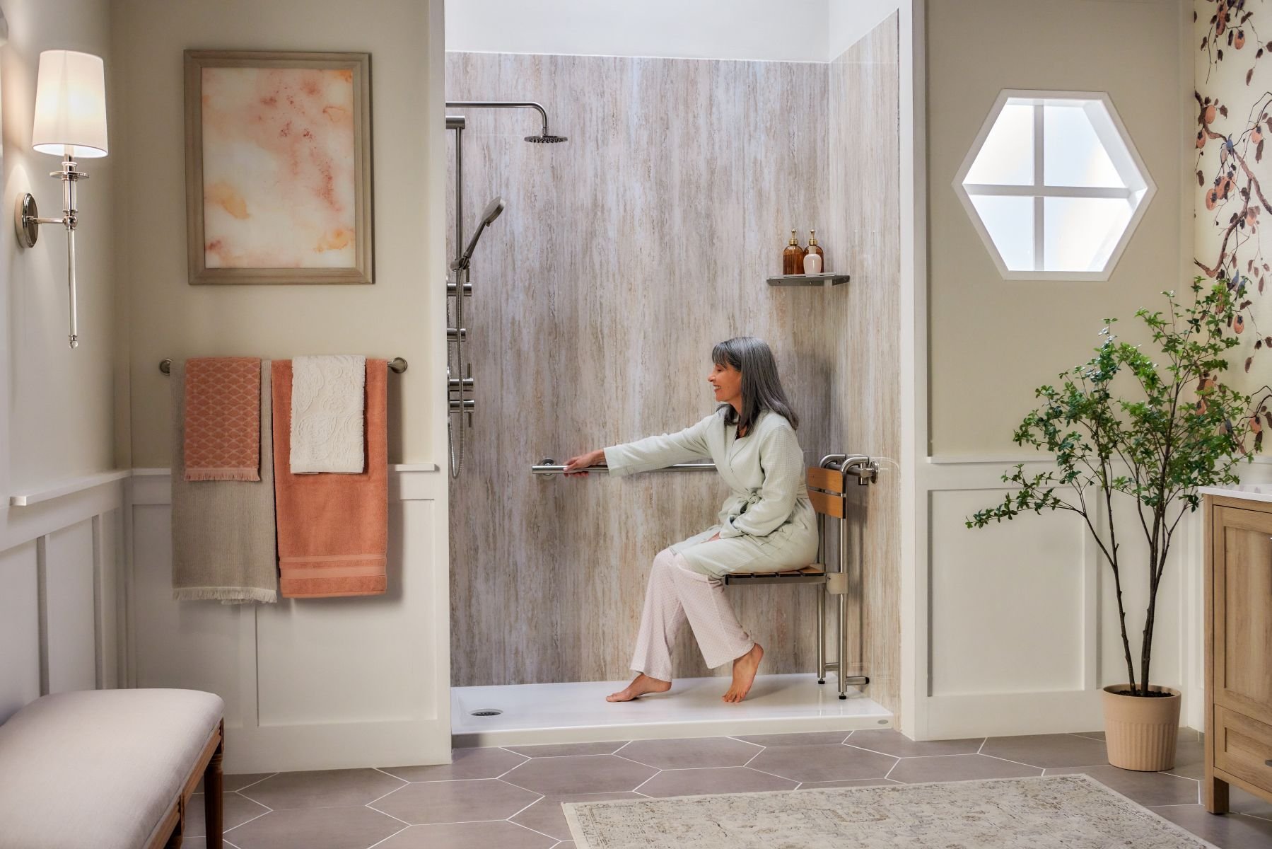Jacuzzi walk in shower 1-1