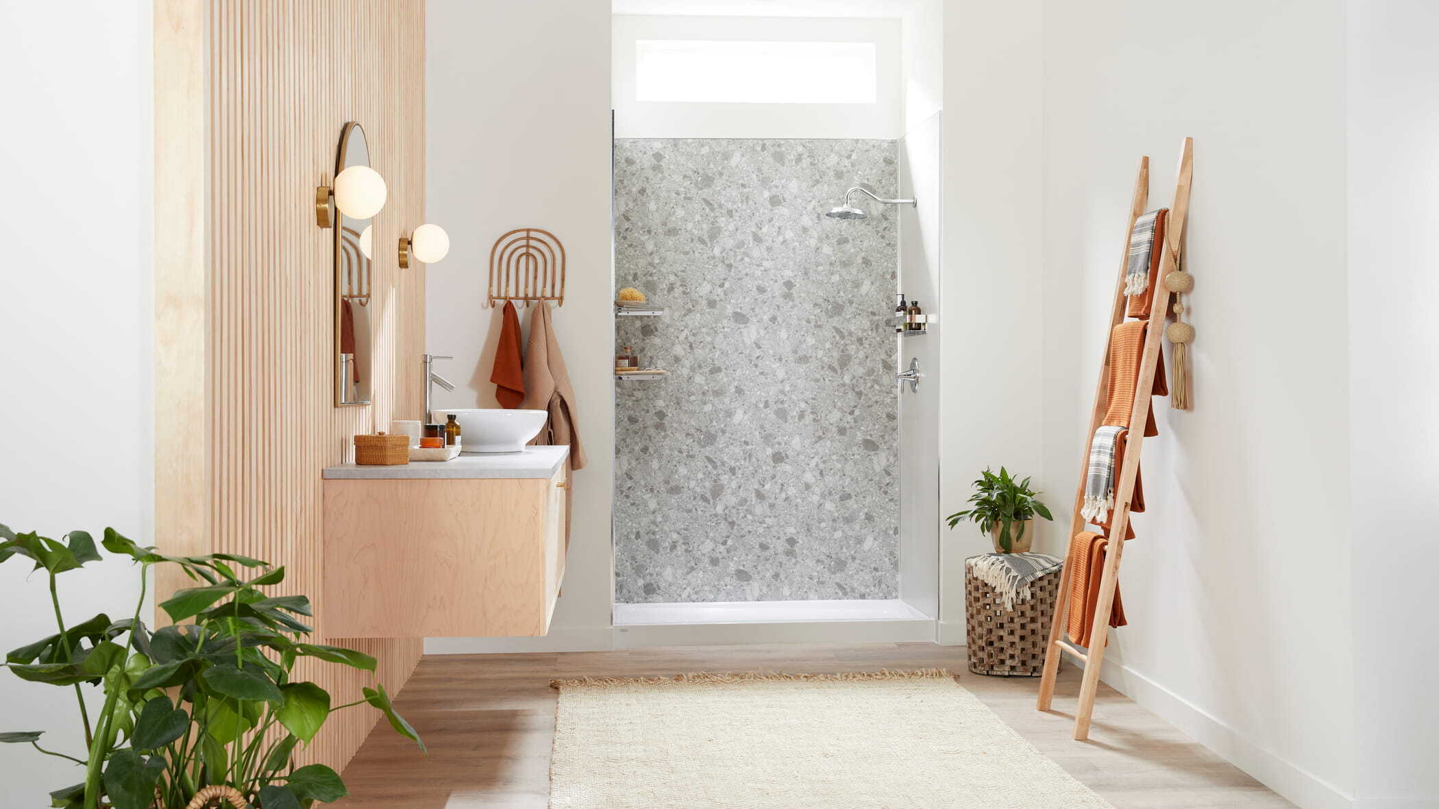Jacuzzi walk in shower JBR_Wall_Terrazzo_Latte_Midrange_01-2100x1181-3572c34a-3211-408b-a29d-e5cf5e8fa16f (1)