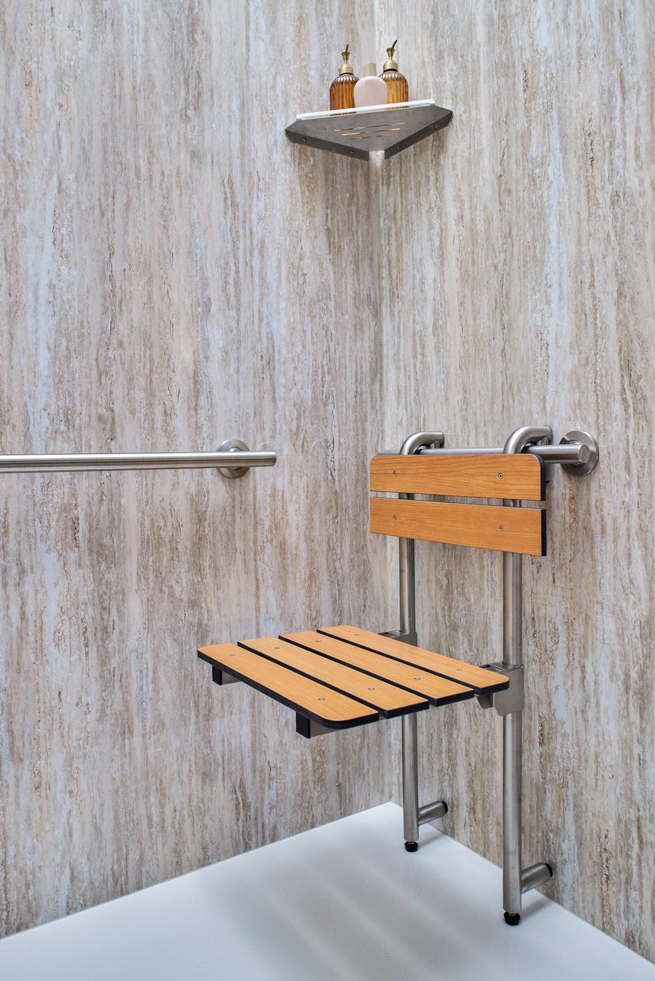 Jacuzzi walk in shower_accessible-bench