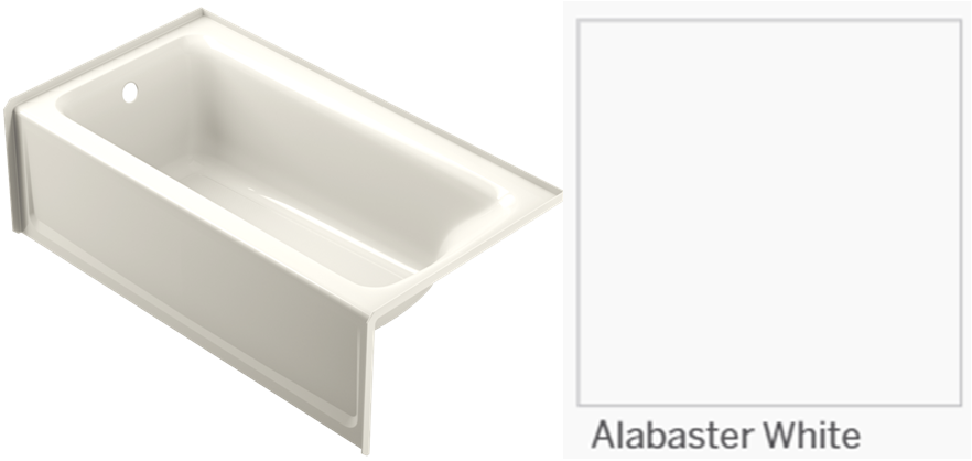 LH DRAIN - ALABASTER WHITE 2