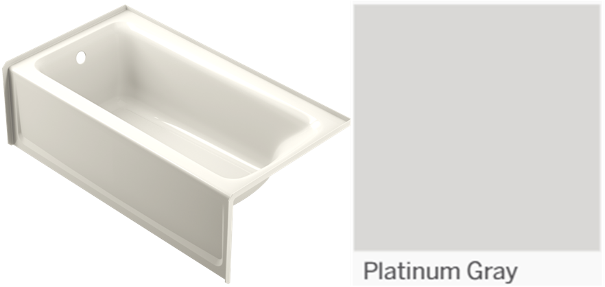 LH DRAIN - PLATINUM GRAY