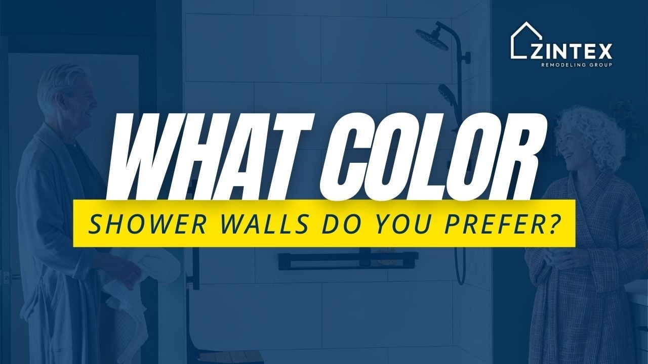 What Color Shower Walls Do You Prefer? 