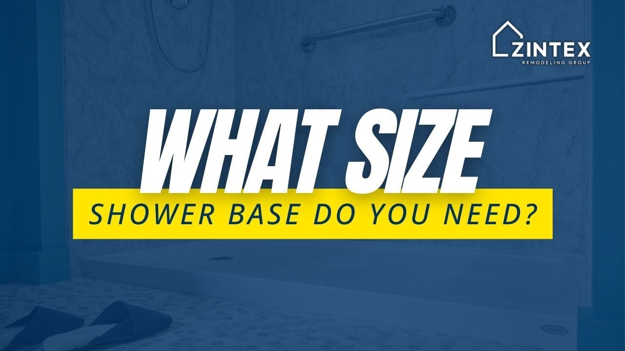 What Size Shower Base Do You Need? 
