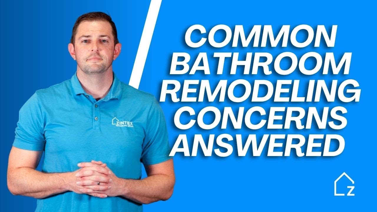 Common Bathroom Remodeling Concerns Answered