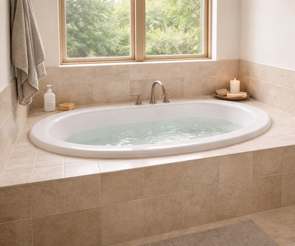 ZINTEX custom-fit acrylic bathtub replacement