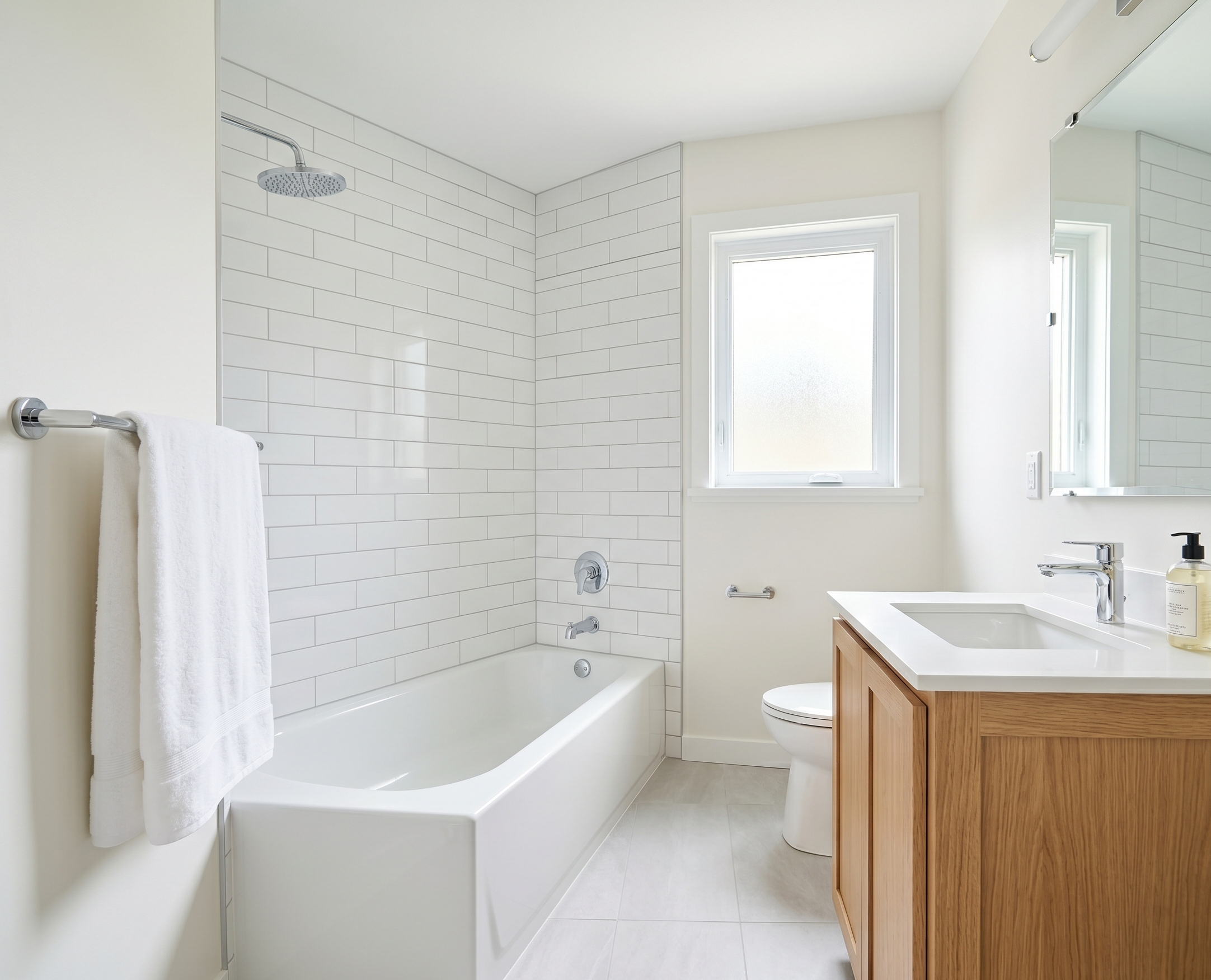 ZINTEX classic white acrylic bathtub installation